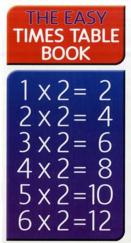 Easy Times Table de Foulsham Books