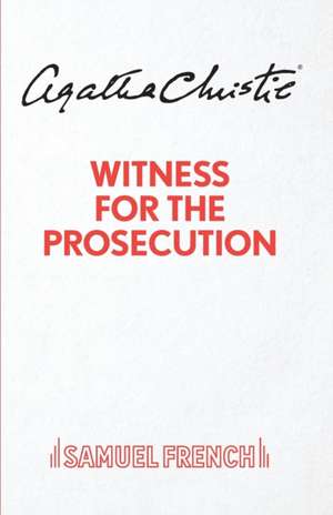 Witness for the Prosecution de Agatha Christie