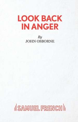 Look Back in Anger de John Osborne