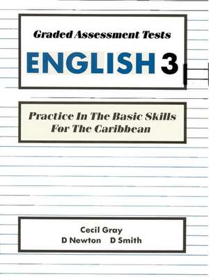 Graded Assessment Tests English 3 de Cecil Gray