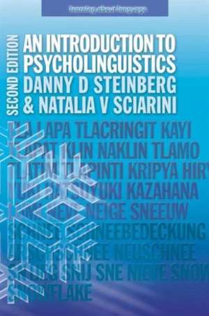 An Introduction to Psycholinguistics de Danny Steinberg