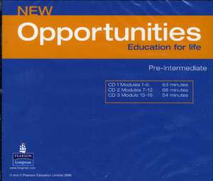 Harris, M: Opportunities Global Pre-Intermediate Class CD Ne de Anna Sikorzynska