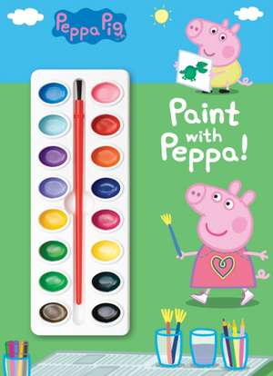 Paint with Peppa! (Peppa Pig) de Golden Books