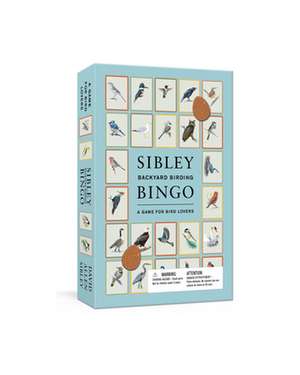 Sibley Backyard Birding Bingo de David Allen Sibley