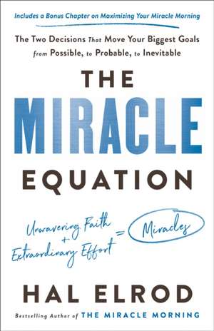 The Miracle Equation de Hal Elrod