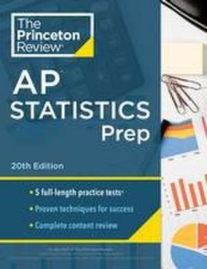 Princeton Review AP Statistics Prep, 2024 de The Princeton Review