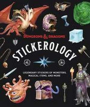 Dungeons & Dragons Stickerology de Official Dungeons & Dragons Licensed