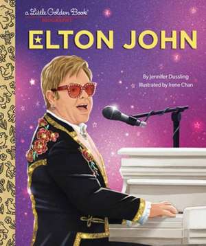 Elton John: A Little Golden Book Biography de Jennifer Dussling