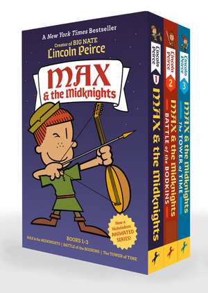 Max and the Midknights Paperback 3-Book Boxed Set de Lincoln Peirce