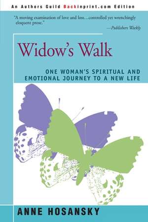 Widow's Walk de Anne Hosansky