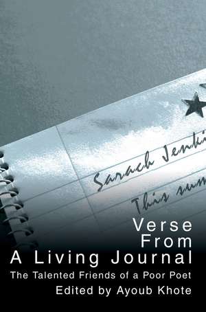 Verse from a Living Journal de Ayoub Khote