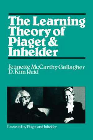 The Learning Theory of Piaget de Jeanette M. Gallagher