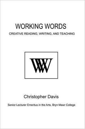 Working Words de Christopher Davis