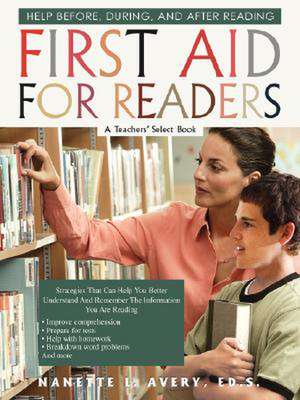 First Aid for Readers de Ed S. Nanette L. Avery