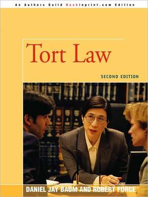 Tort Law de Daniel J. Baum