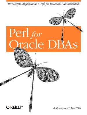 Perl for Oracle DBAs de Andy Duncan