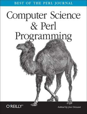 Computer Science & Perl Programming de Jon Orwant