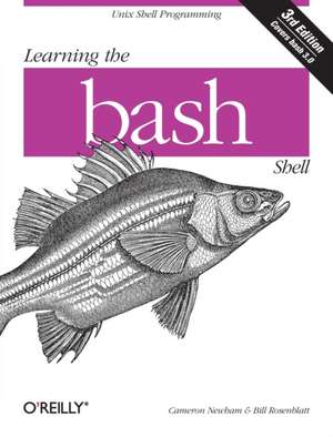 Learning the Bash Shell 3e de Cameron Newham