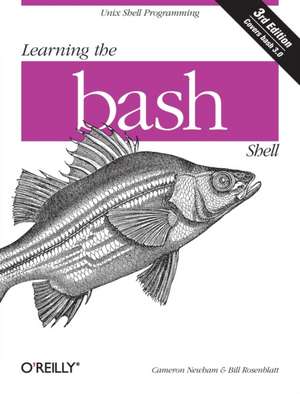 Learning the bash Shell de Cameron Newham