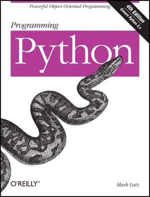 Programming Python 4e de Mark Lutz