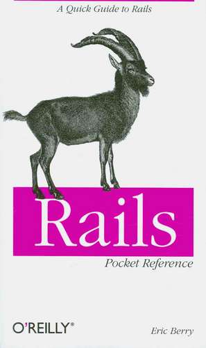 Rails Pocket Reference de E Berry