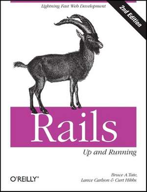 Rails – Up and Running 2e de Bruce A. Tate