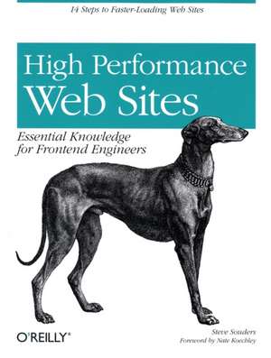 High Performance Web Sites de Steve Souders