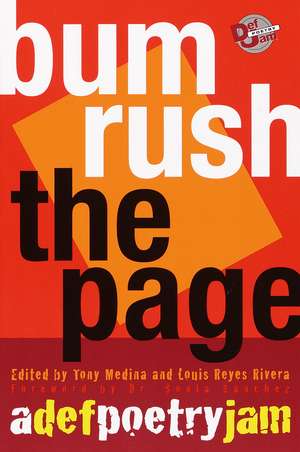 Bum Rush the Page: A Def Poetry Jam de Sonia Sanchez