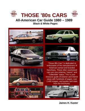 Those 80s Cars de James Kaster