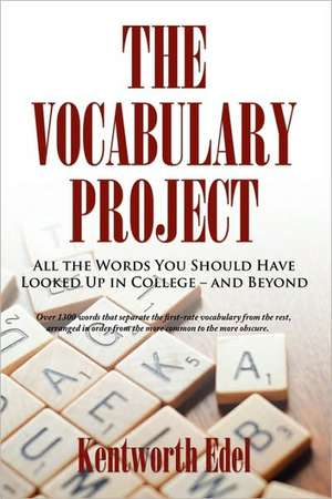 The Vocabulary Project de Kentworth M. Edel