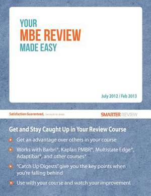 Your MBE Review Made Easy