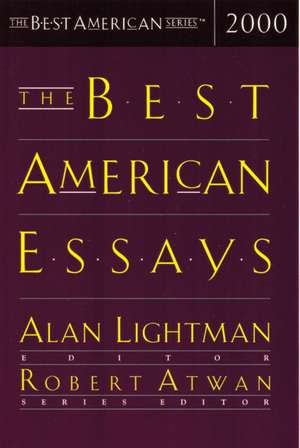 The Best American Essays 2000 de Robert Atwan