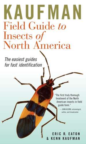 Kaufman Field Guide To Insects Of North America de Eric R. Eaton