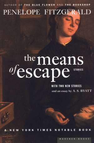 The Means Of Escape de Penelope Fitzgerald