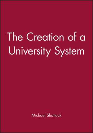 Creation University System de Shattock