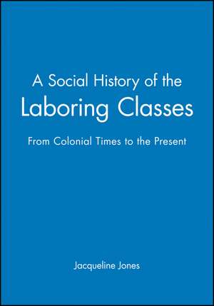 Social History Laboring Classes de Jones