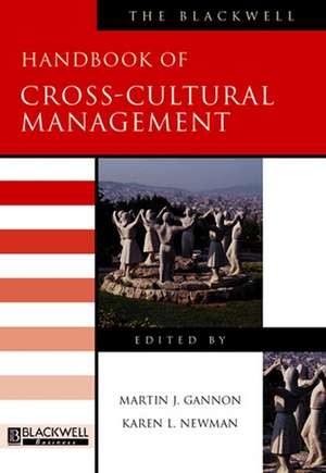 Blackwell Handbook of Cross–Cultural Management de MJ Gannon