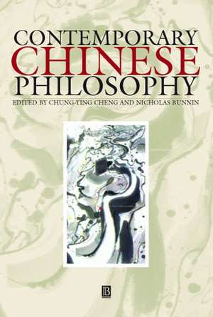 Contemporary Chinese Philosophy de C Cheng