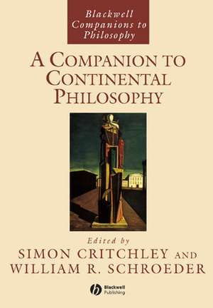 Companion to Continental Philosophy de S Critchley