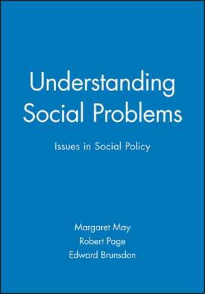 May: Understanding Social Problems