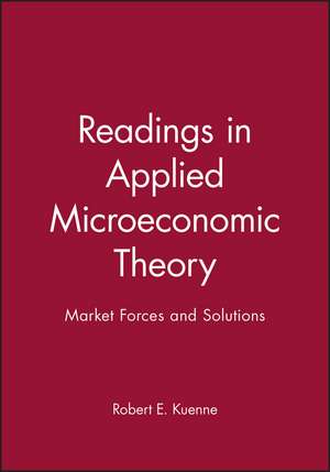 Rdgs In Applied Microec Theory de Kuenne