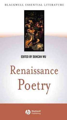 Renaissance Poetry de D Wu