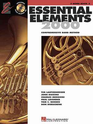 Essential Elements for Band - Book 2 with Eei - F Horn (Book/Online Audio)