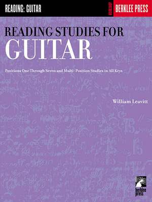 Reading Studies for Guitar de William Leavitt