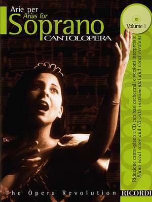 Cantolopera: Arias for Soprano - Volume 1