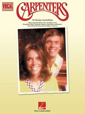 Carpenters: Note-For-Note Vocal Transcriptions de Carpenters