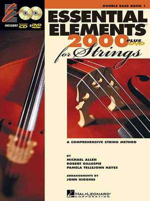 Essential Elements for Strings for Double Bass - Book 1 with Eei (Book/Online Audio) [With CD (Audio)] de Robert Gillespie