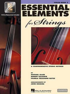 Essential Elements for Strings - Book 2 with Eei: Violin (Book/Media Online) de Robert Gillespie