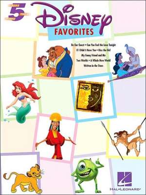 Disney Favorites: Vocal Selections de Hal Leonard Publishing Corporation