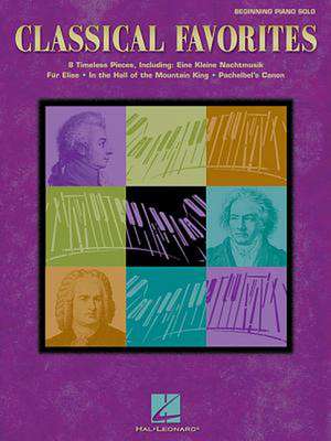 Classical Favorites de Hal Leonard Corp